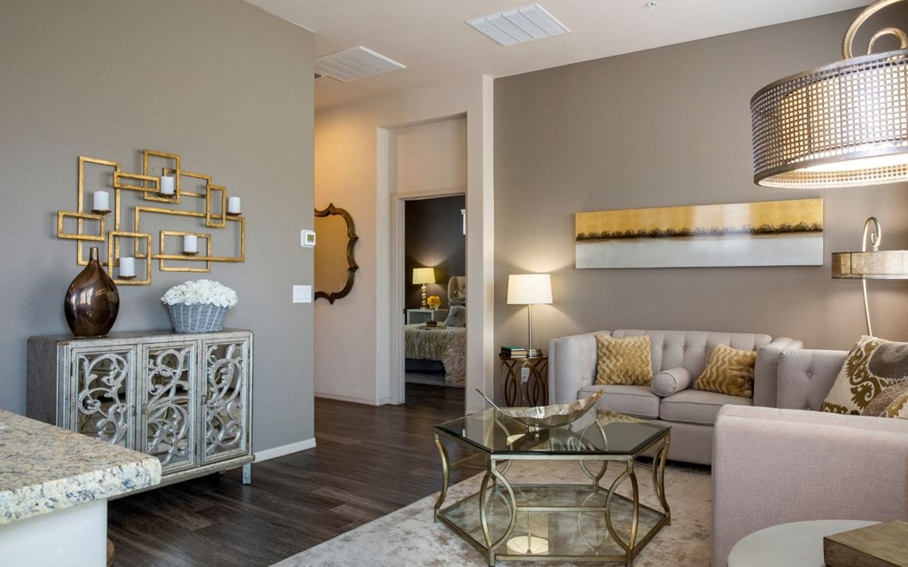 Living Room at Chandler Heights, Chandler, AZ